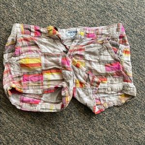 Old navy plaid summer shorts